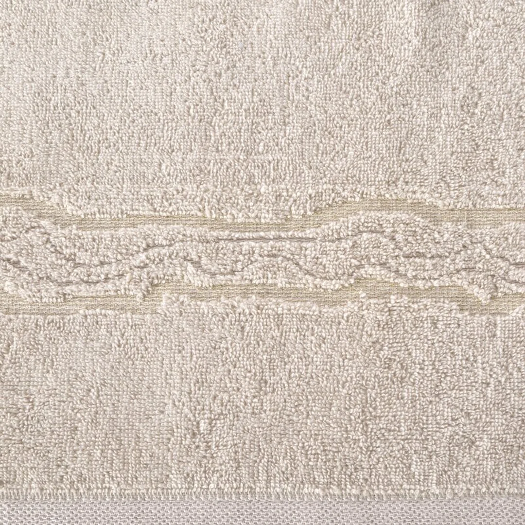Ręcznik 50x90 Karin 03 beżowy 500g/m2 Eurofirany — zdjęcie 2