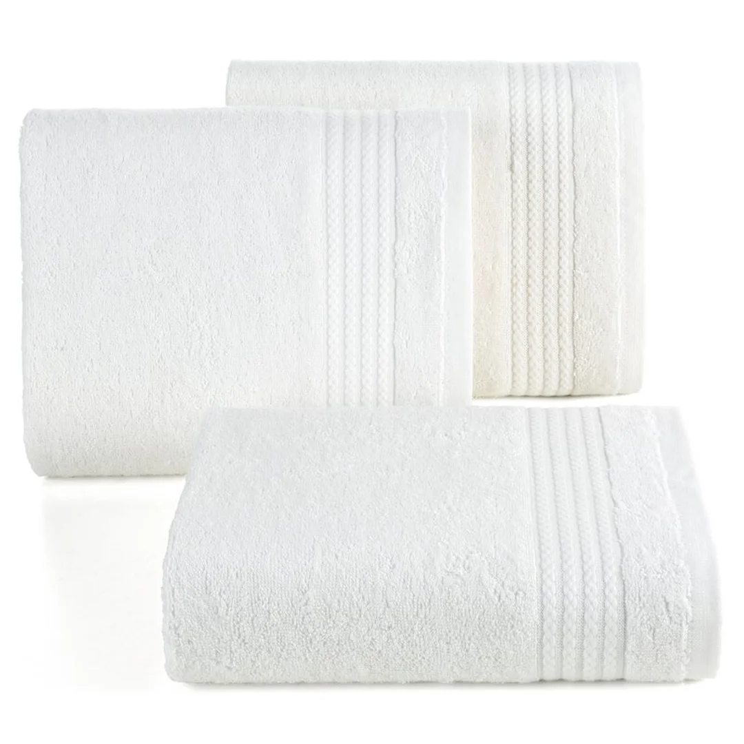 Ręcznik 50x90 Laris 01 kremowy 550g/m2 Eurofirany — zdjęcie 4