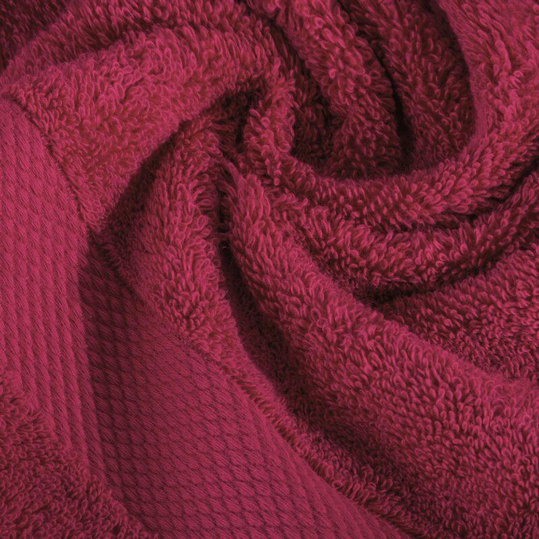 Ręcznik 50x90 Lorita amarantowy frotte 500g/m2 Eurofirany — zdjęcie 4