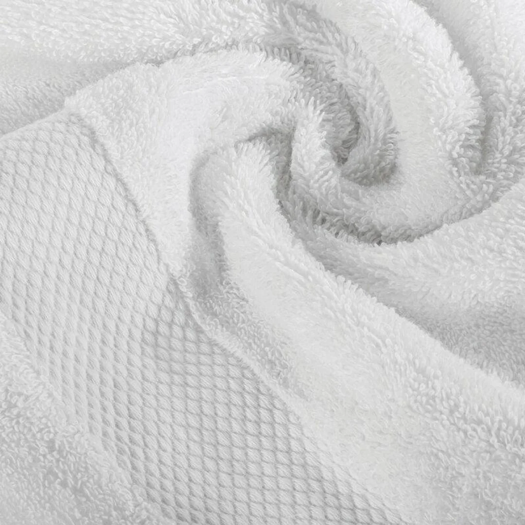 Ręcznik 50x90 Lorita biały frotte 500g/m2 Eurofirany — zdjęcie 4