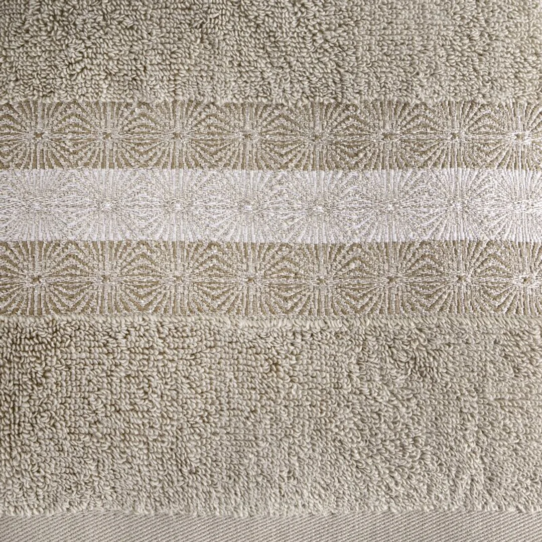 Ręcznik 50x90 Malika beżowy frotte 500g/m2 Eurofirany — zdjęcie 3