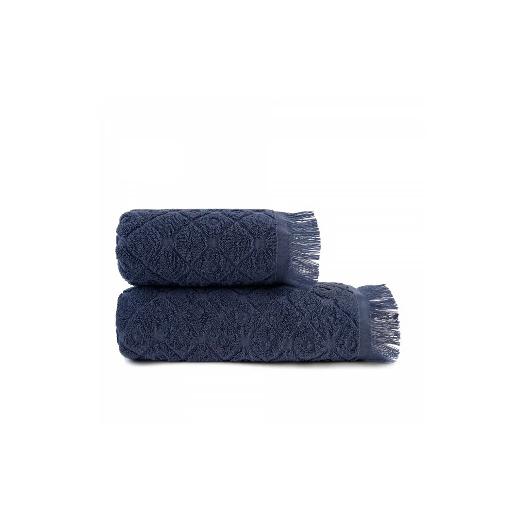 Ręcznik 50x90 Maura z frędzlami fioletowy 012 500 g/m2 Zwoltex — zdjęcie 4
