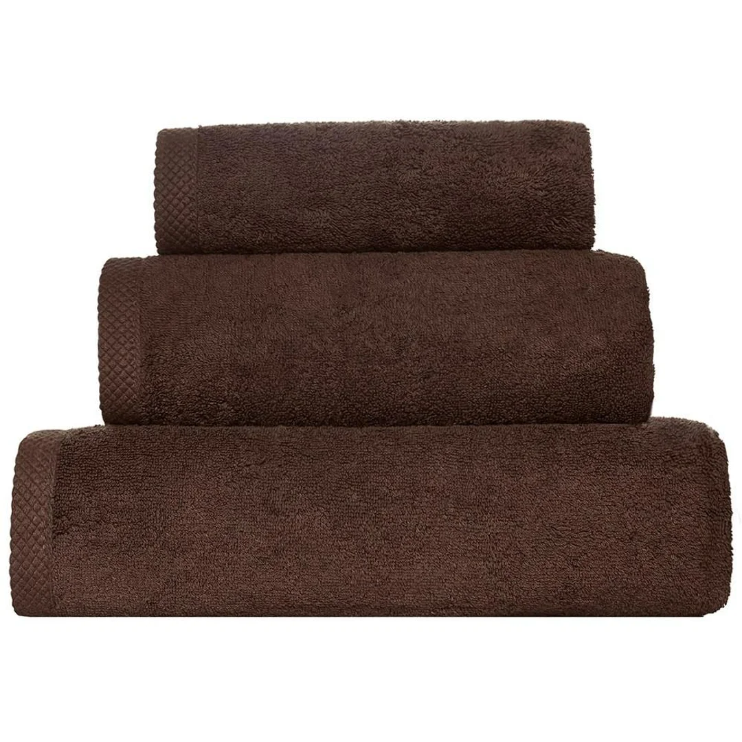 Ręcznik 50x90 Pola brązowy frotte 500g/m2 Zaratex — zdjęcie 2