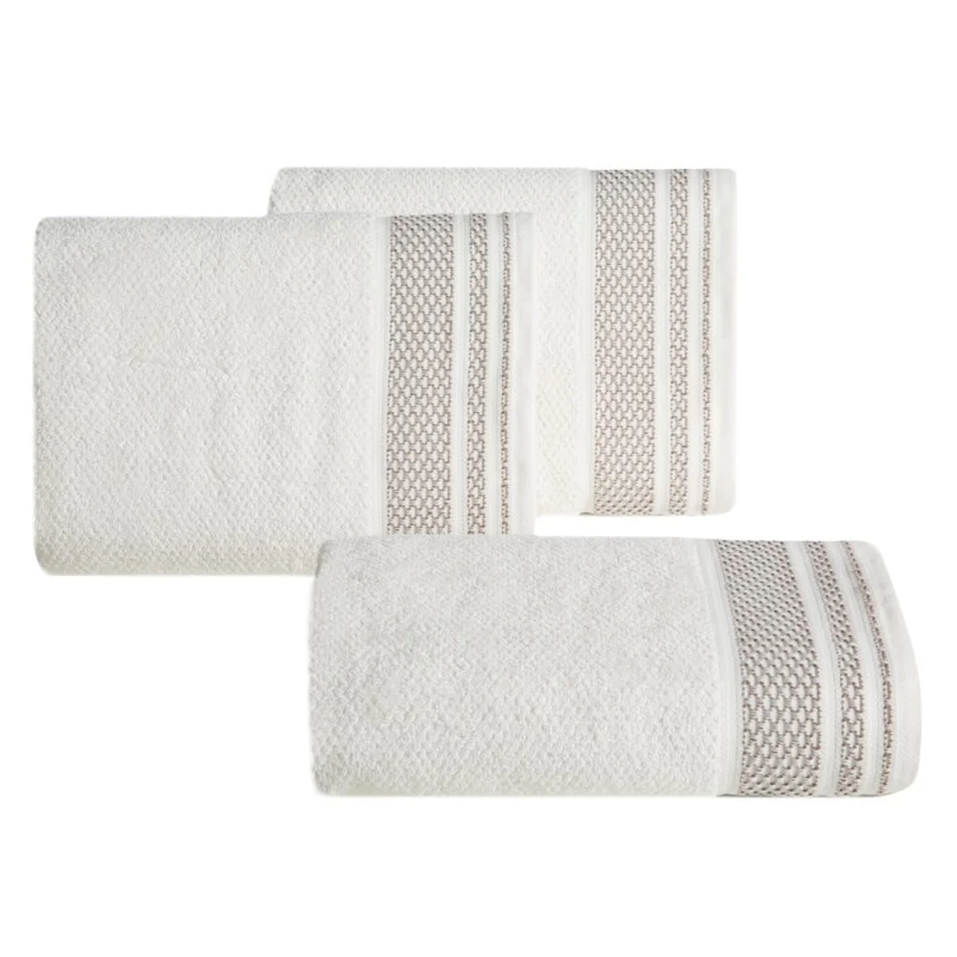 Ręcznik 50x90 Suzana kremowy frotte 500g/m2 Eurofirany — zdjęcie 2