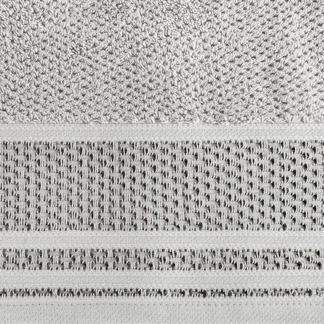 Ręcznik 50x90 Suzana srebrny frotte 500g/m2 Eurofirany — zdjęcie 3