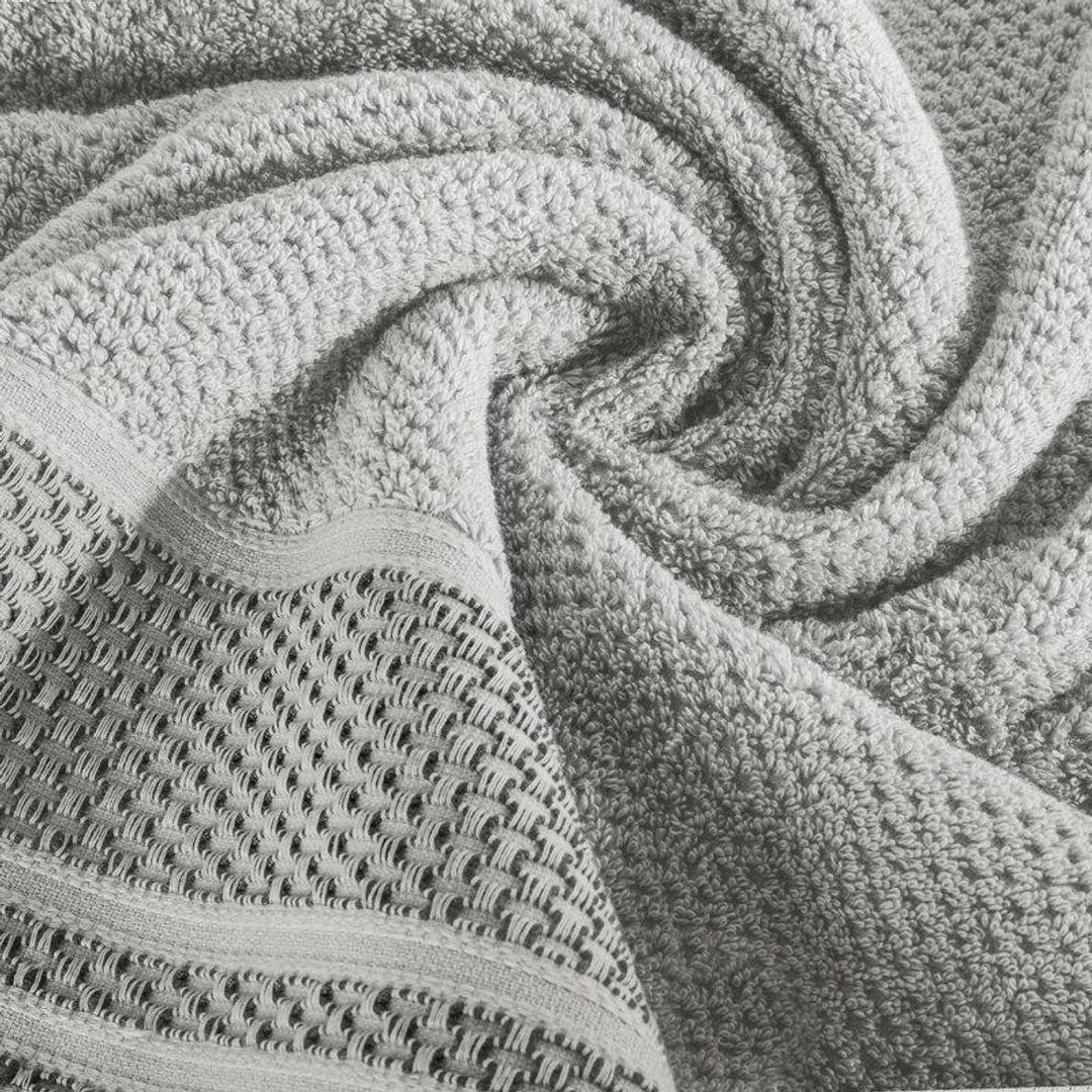 Ręcznik 50x90 Suzana srebrny frotte 500g/m2 Eurofirany — zdjęcie 4
