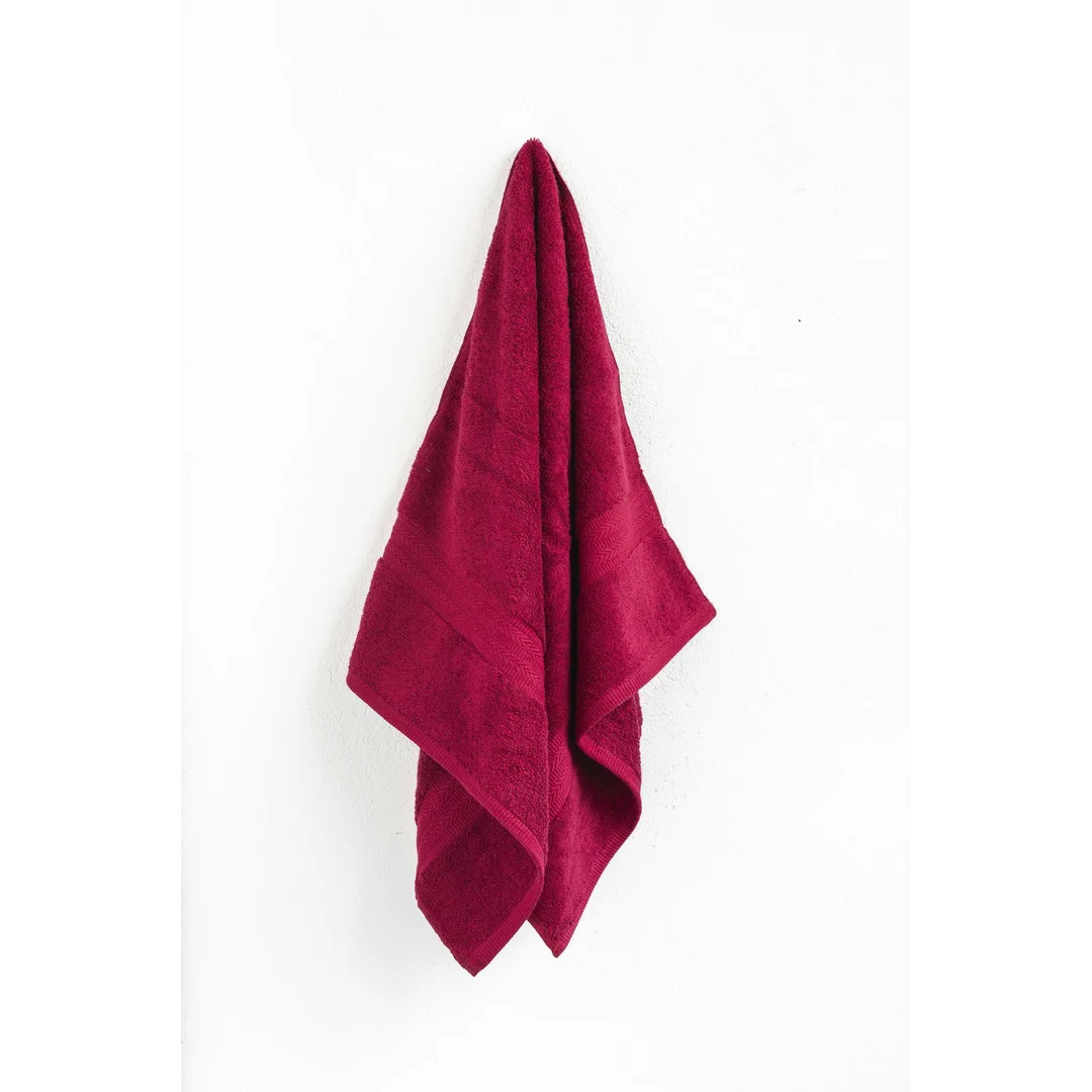 Ręcznik 70x140 Forum bordowy 29 550g/m2 York — zdjęcie 2