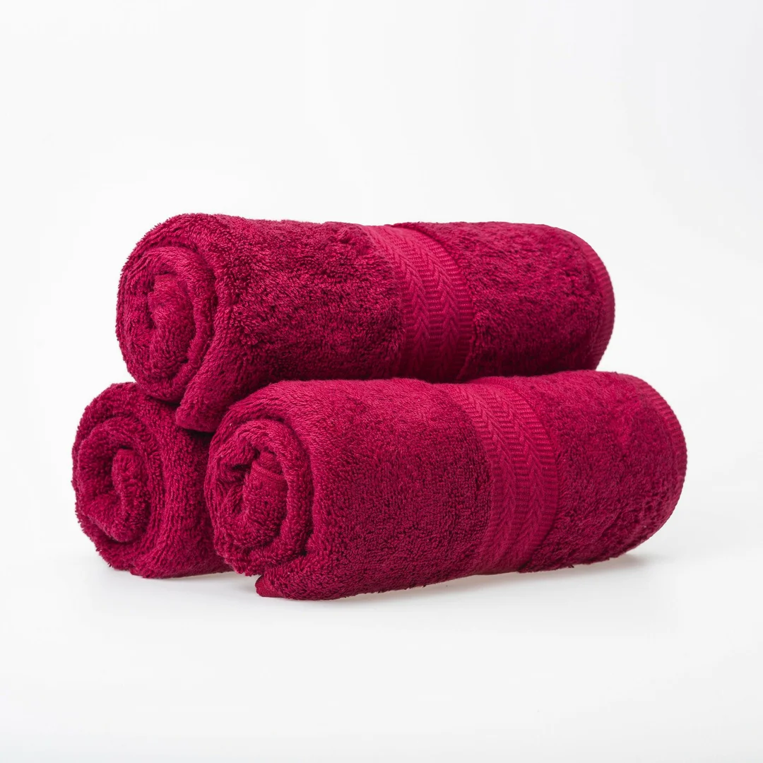 Ręcznik 70x140 Forum bordowy 29 550g/m2 York — zdjęcie 3