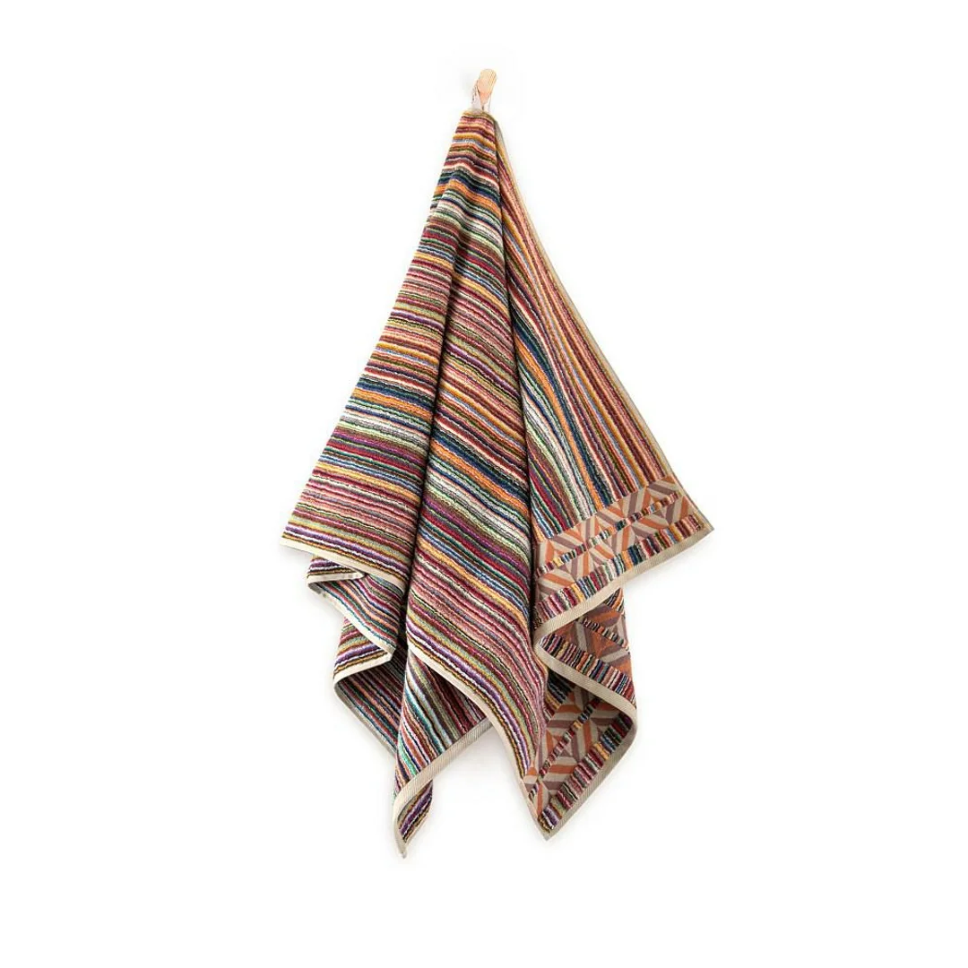 Ręcznik 70x140 Peru wielokolorowy 01 paski frotte 500 g/m2 9152 Zwoltex — zdjęcie 3