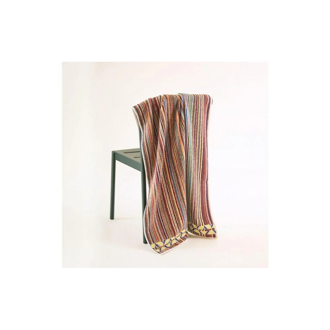 Ręcznik 70x140 Peru wielokolorowy 01 paski frotte 500 g/m2 9152 Zwoltex — zdjęcie 4