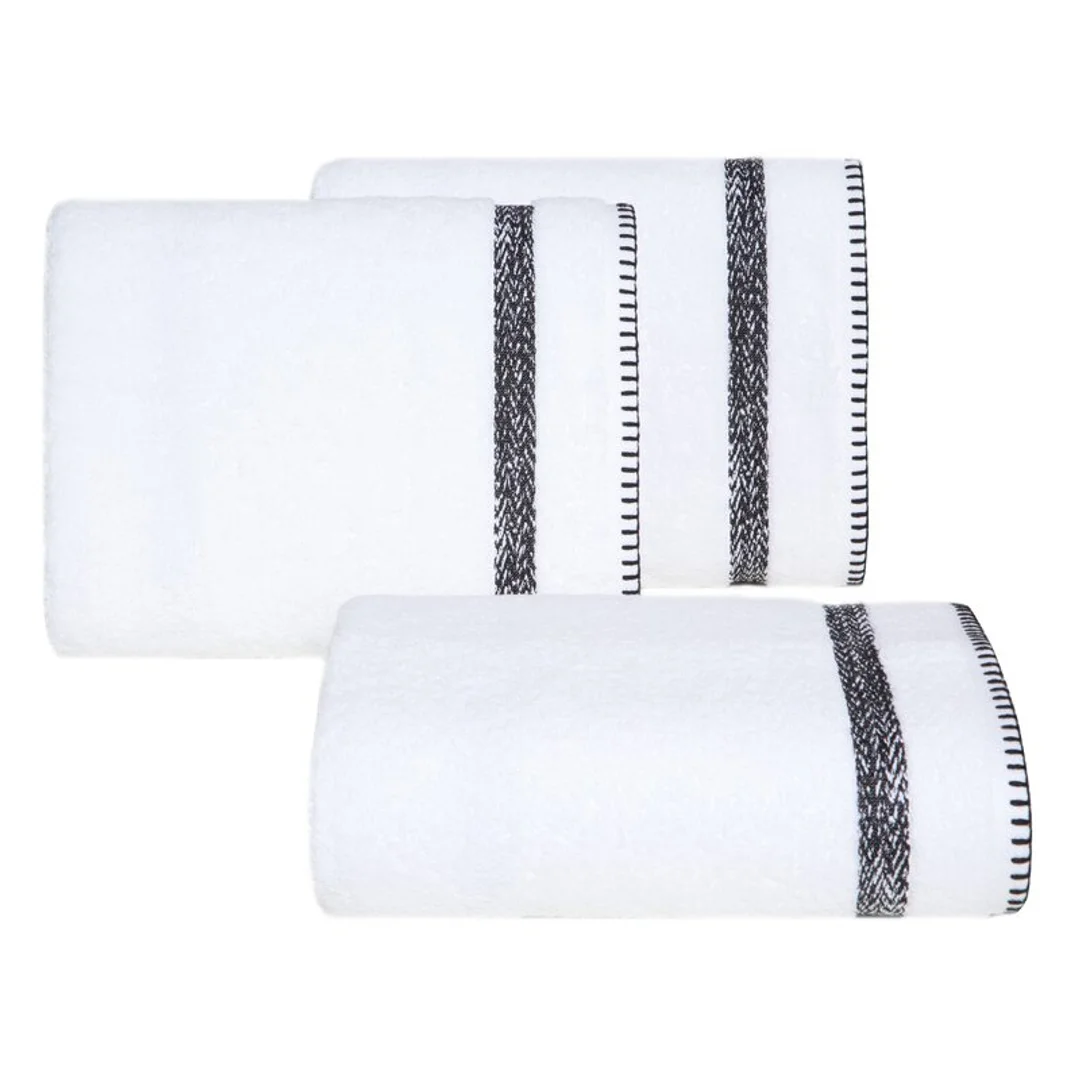 Ręcznik 70x140 Viera biały frotte 500g/m2 Eurofirany — zdjęcie 2