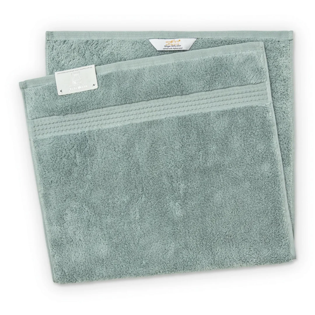 Ręcznik Alpaca 50x90 szałwiowy 550 g/m2 Nefretete — zdjęcie 2
