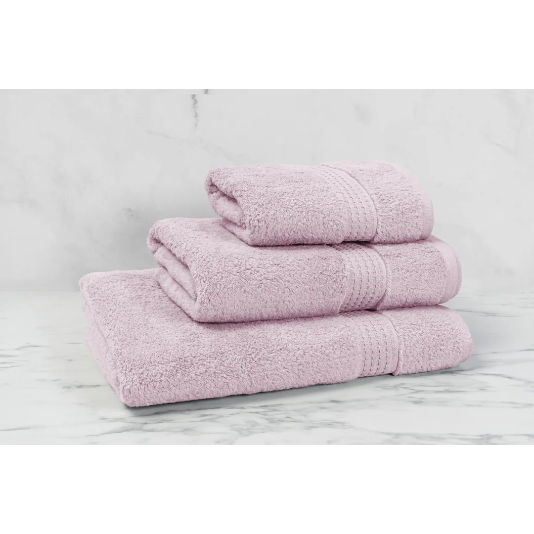 Ręcznik Alpaca 70x130 różowy pudrowy 550 g/m2 Nefretete — zdjęcie 3
