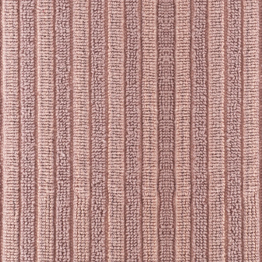 Ręcznik Avinion 1 70x140 pudrowy frotte z ozdobną bordiurą w pasy 500 g/m2 Terra Collection Eurofirany — zdjęcie 3