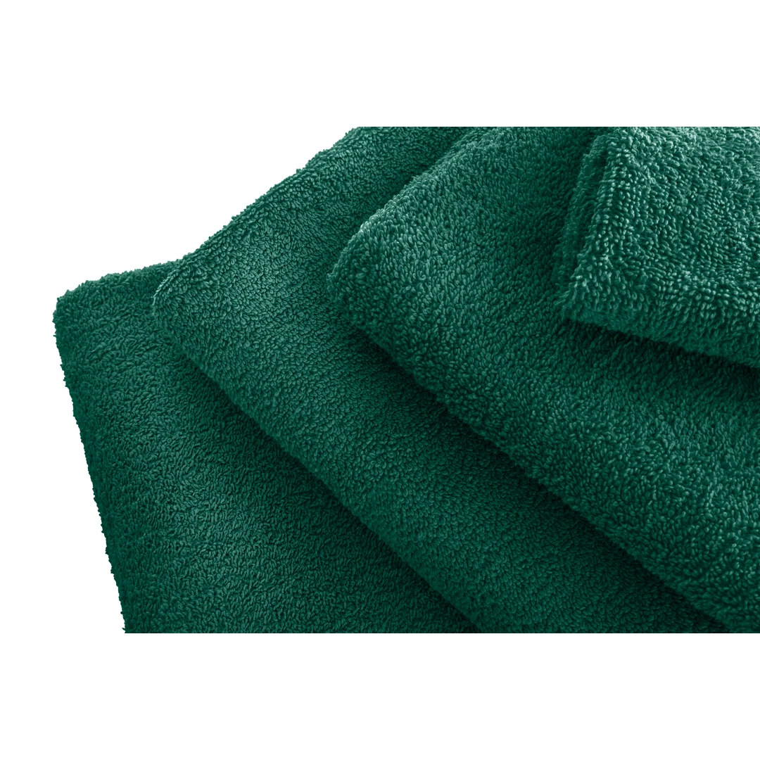 Ręcznik Bari 50x100 zielony butelkowy frotte 500 g/m2 — zdjęcie 5