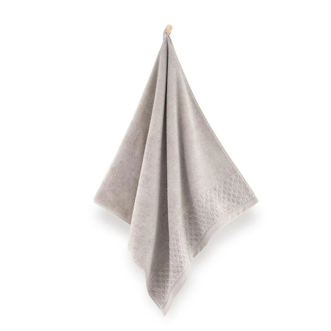 Ręcznik Carlo AG 50x100 beżowy sepia 8549/5908 500g/m2 — zdjęcie 3