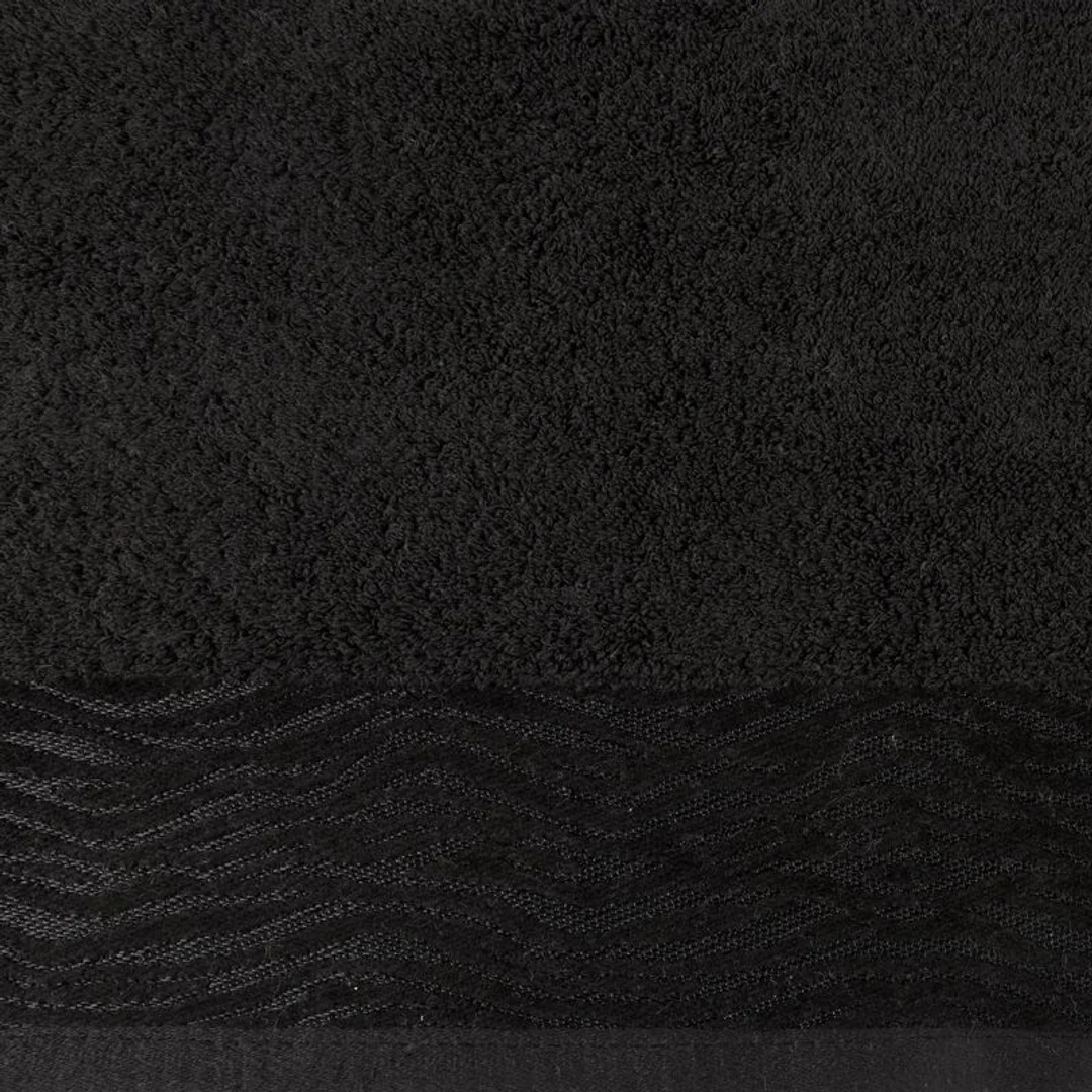 Ręcznik Dafne 50x90 czarny frotte 500 g/m2 Eurofirany — zdjęcie 2