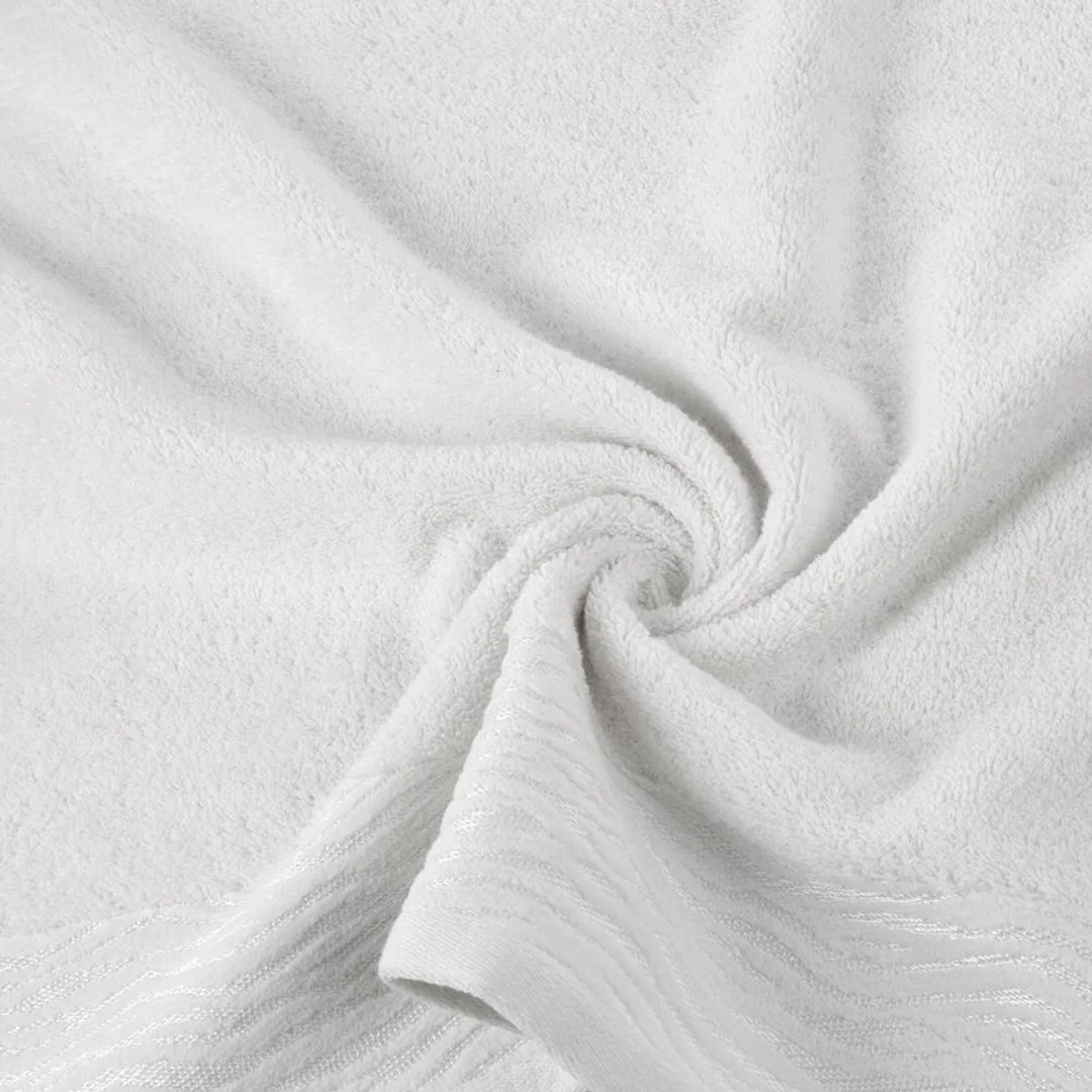 Ręcznik Dafne 70x140 biały frotte 500 g/m2 Eurofirany — zdjęcie 4