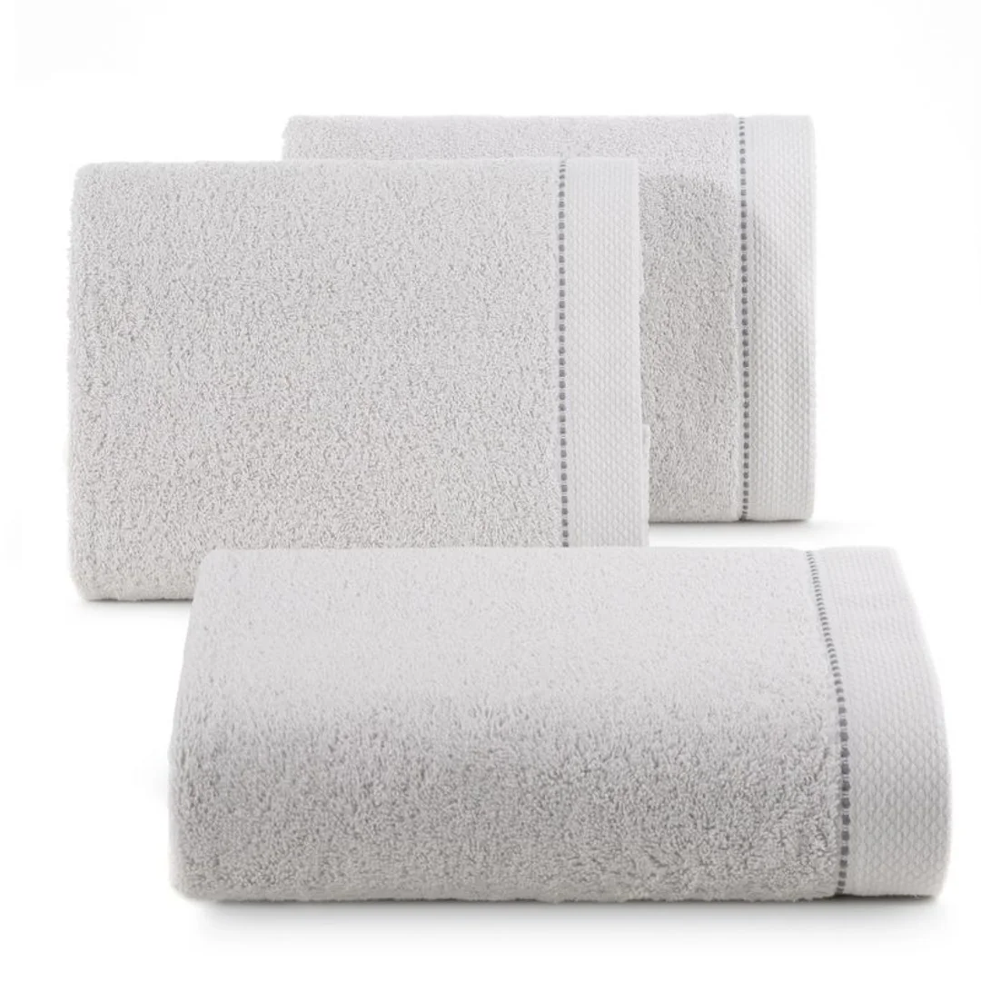 Ręcznik Daisy 30x50 srebrny frotte 500 g/m2 Eurofirany — zdjęcie 3