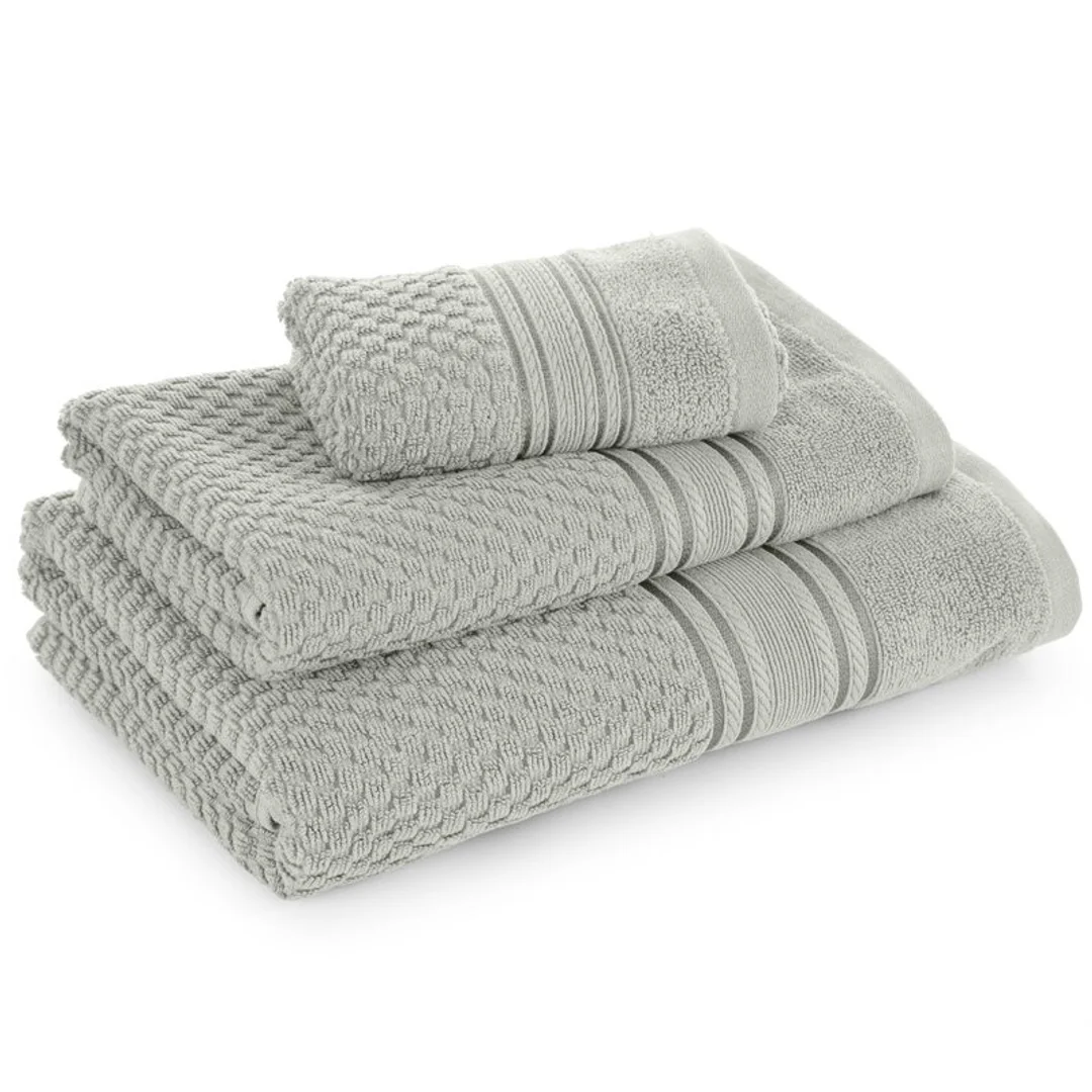Ręcznik Davos 3 30x50 srebrny frotte 500 g/m2 Eurofirany — zdjęcie 2