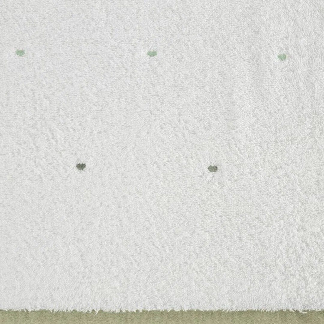 Ręcznik dziecięcy 50x90 Baby 60 biały miętowy Serca 480g/m2 Eurofirany — zdjęcie 3
