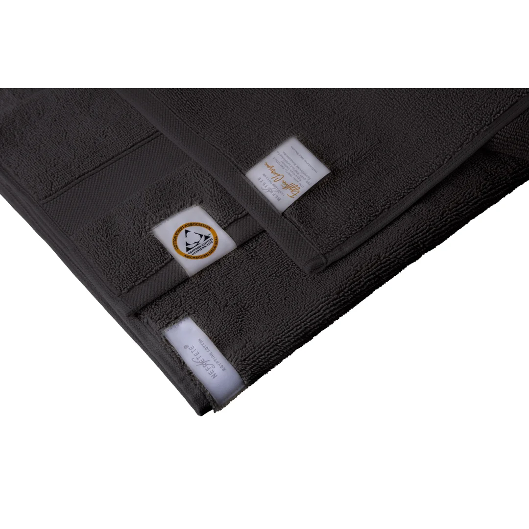 Ręcznik Egyptian Charisma 70x130 antracytowy 700g/m2 Nefretete — zdjęcie 3
