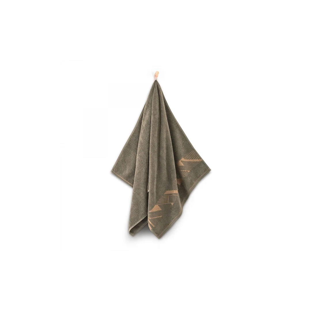 Ręcznik Enzo 50x90 beżowy ciemny 420 g/m2 005T Zwoltex 23 — zdjęcie 4