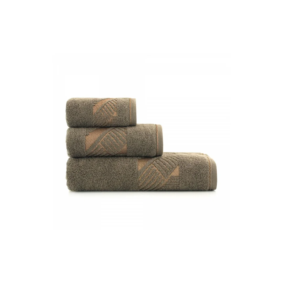 Ręcznik Enzo 70x140 beżowy ciemny 420 g/m2 005T Zwoltex 23 — zdjęcie 2