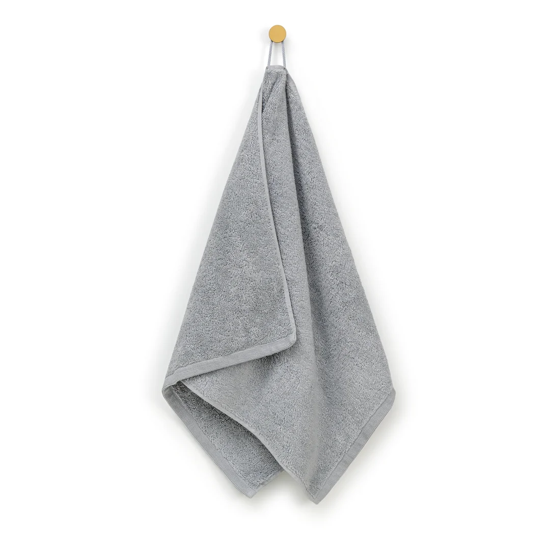 Ręcznik Epitome 40x60 szary z bawełny egipskiej 700 g/m2 Giza 95 Nefretete — zdjęcie 2