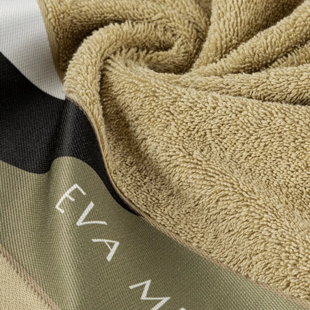 Ręcznik Eva 1 70x140 beżowy frotte 485 g/m2 frotte Eva Minge Eurofirany — zdjęcie 3