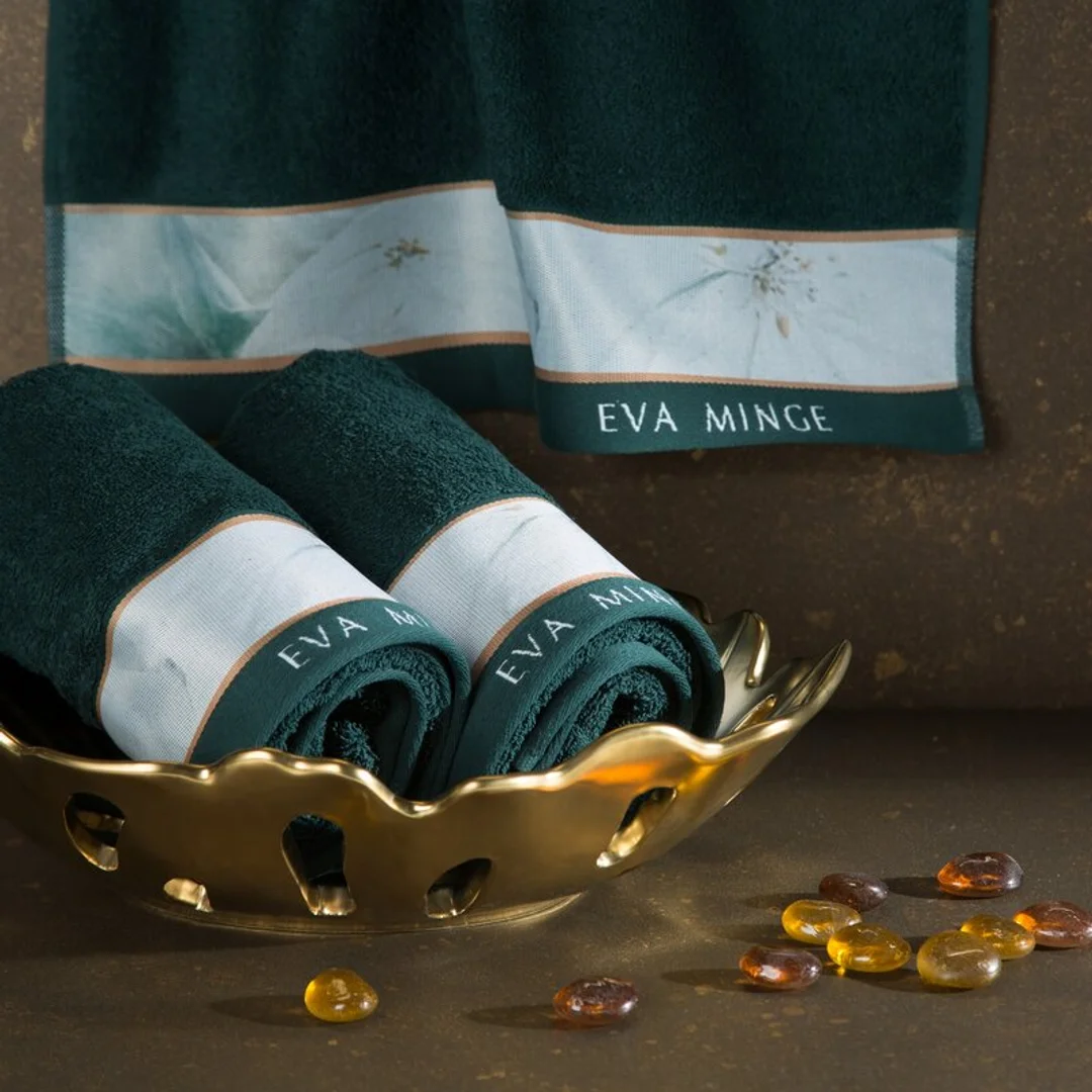 Ręcznik Eva 5 50x90 miętowy frotte 485 g/m2 frotte Eva Minge Eurofirany — zdjęcie 5