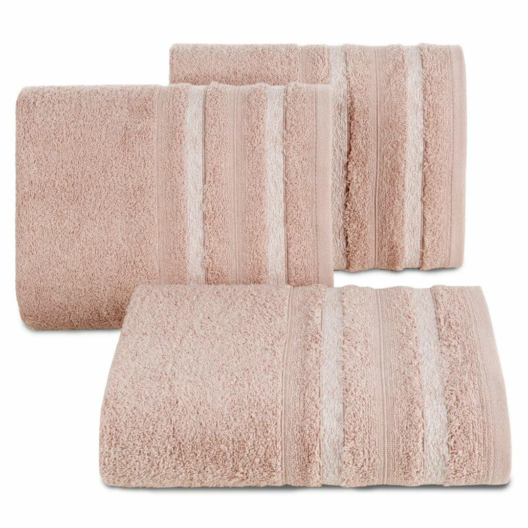 Ręcznik Fargo 50x90 pudrowy frotte 500 g/m2 Eurofirany — zdjęcie 2