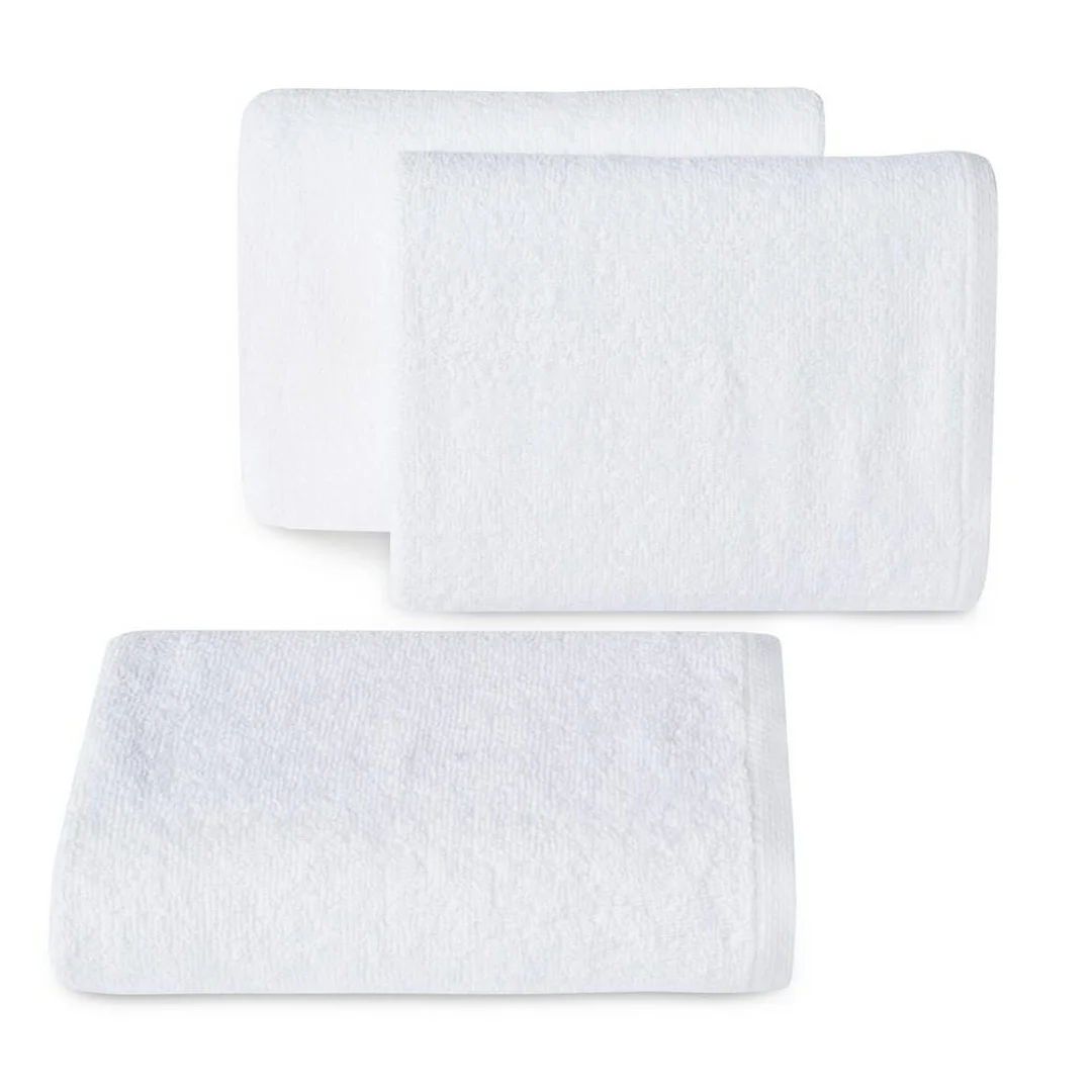 Ręcznik Gładki 1 50x100 biały 400g/m2 frotte Eurofirany — zdjęcie 2