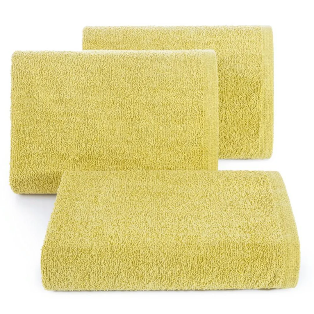 Ręcznik Gładki 1 50x90 31 musztardowy 400g/m2 frotte Eurofirany — zdjęcie 2