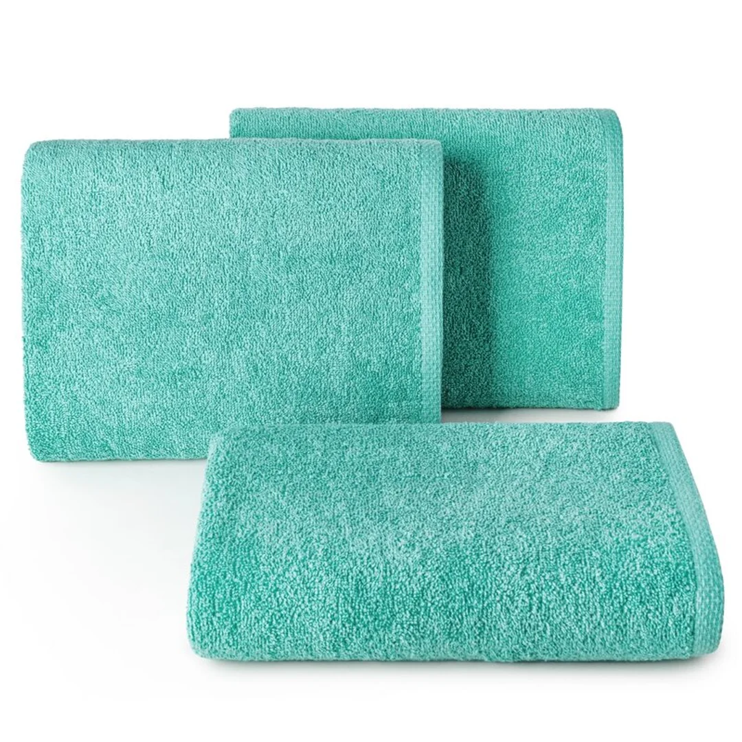 Ręcznik Gładki 1 70x140 35 miętowy ciemny 400 g/m2 frotte Eurofirany — zdjęcie 2