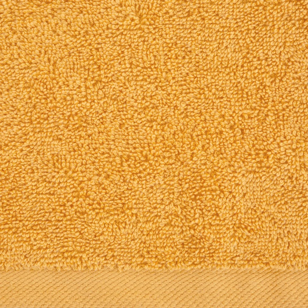 Ręcznik Gładki 2 50x100 musztardowy 33 500g/m2 Eurofirany — zdjęcie 3