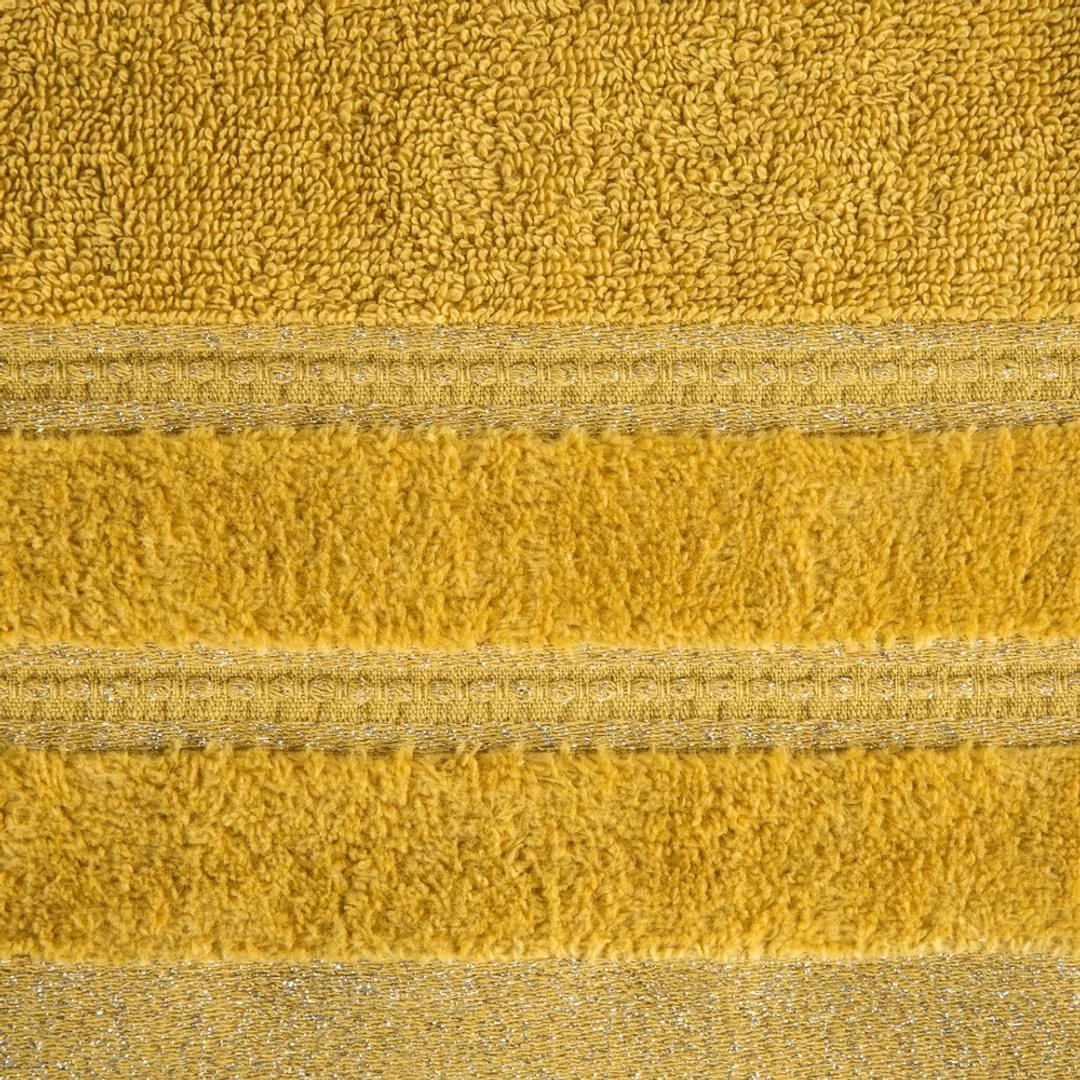 Ręcznik Glory 1 70x140 musztardowy 500g/m2 frotte Eurofirany — zdjęcie 3