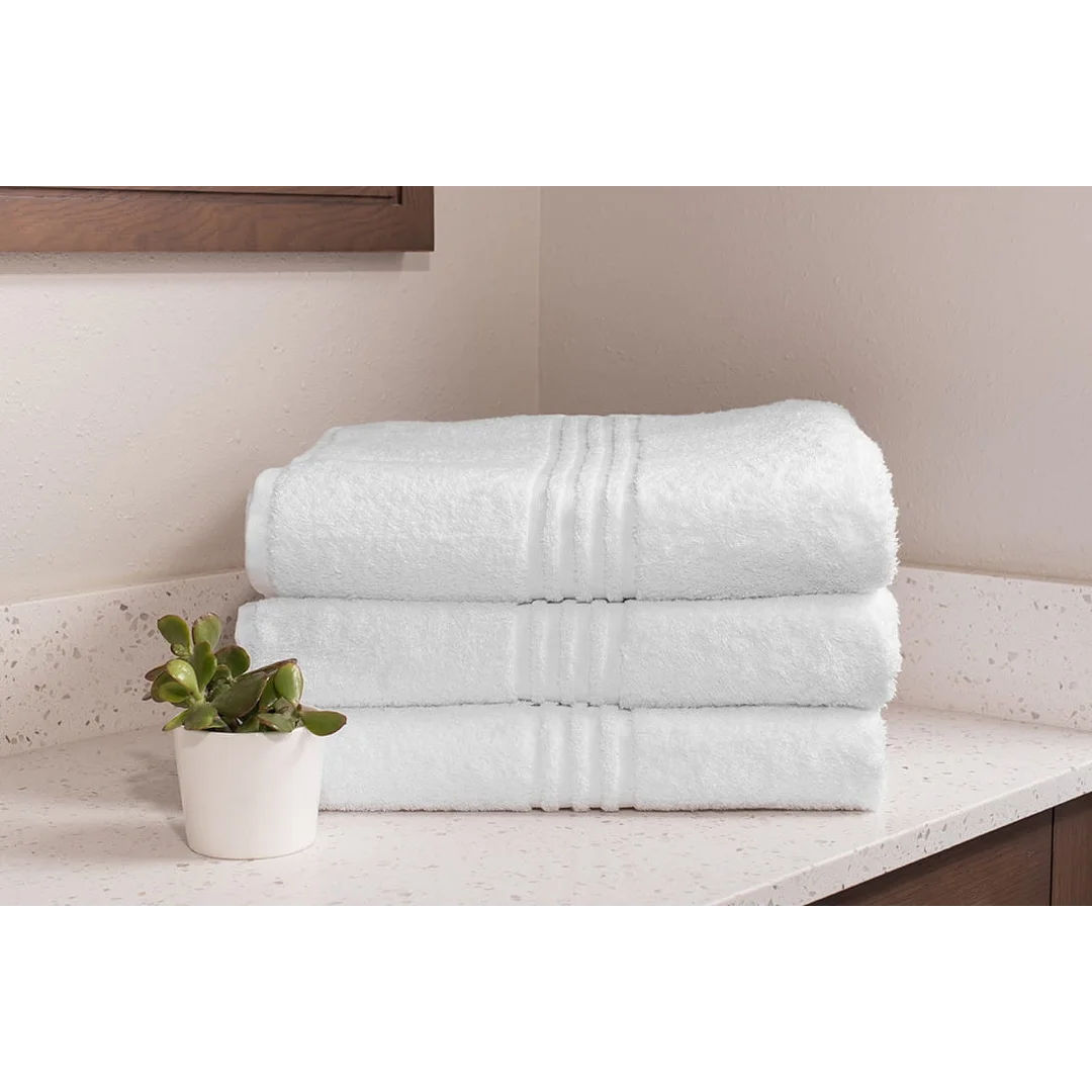 Ręcznik hotelowy 50x90 Standard biały 500 g/m2 SH — zdjęcie 3