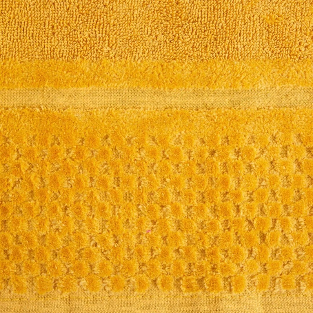 Ręcznik Ibiza 70x140 musztardowy 550g/m2 frotte Eurofirany — zdjęcie 3