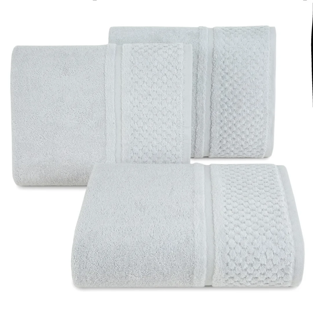 Ręcznik Ibiza 70x140 srebrny 550g/m2 frotte Eurofirany — zdjęcie 2