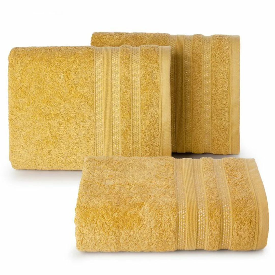 Ręcznik Judy 50x90 musztardowy 500g/m2 Eurofirany — zdjęcie 2