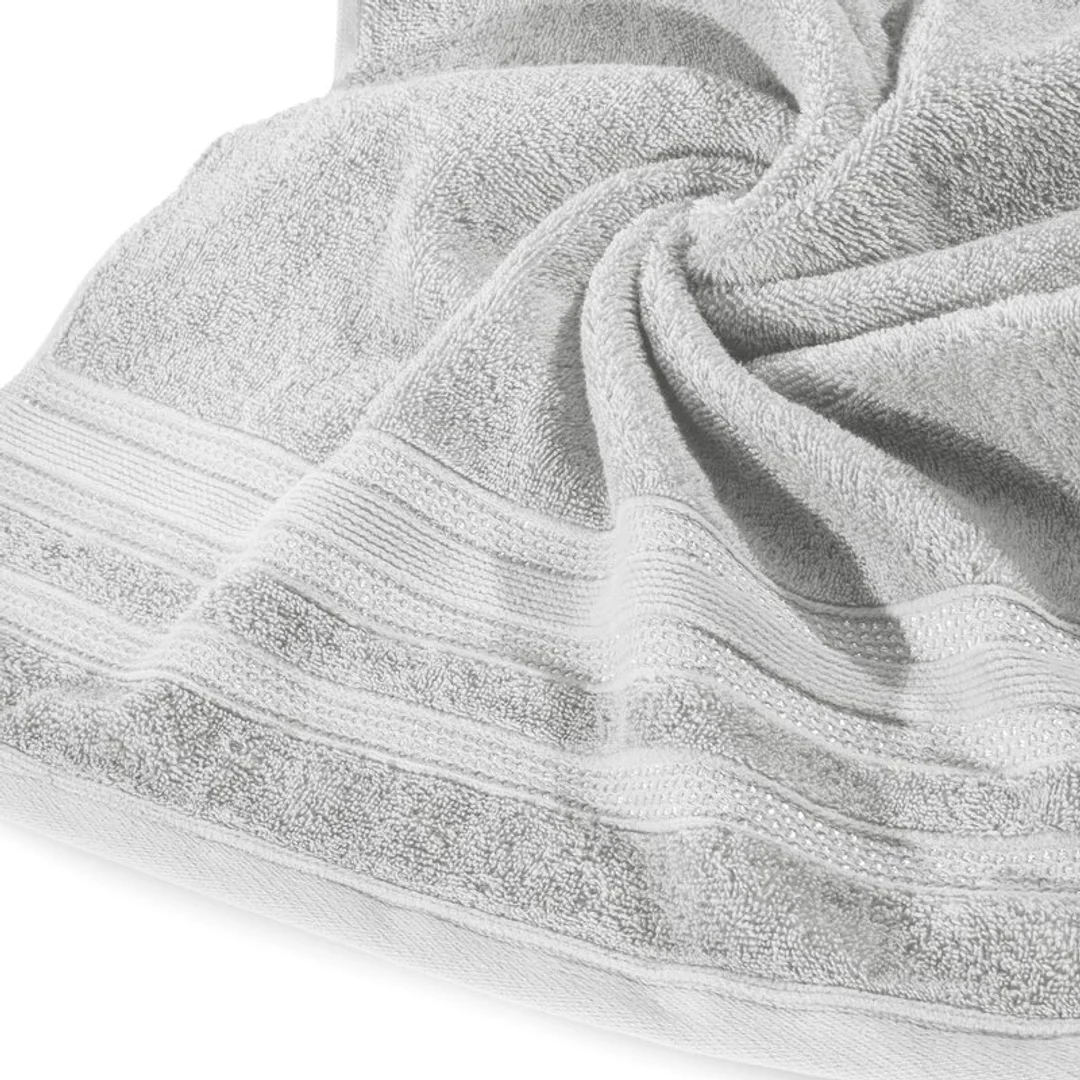 Ręcznik Judy 50x90 srebrny 500g/m2 Eurofirany — zdjęcie 4