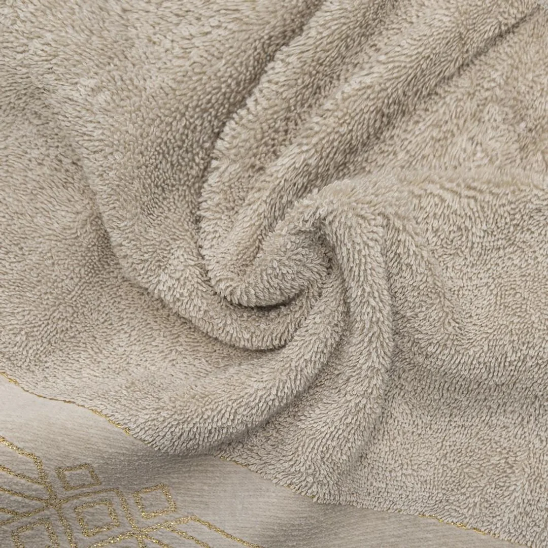 Ręcznik Kamela 50x90 beżowy frotte 520g/m2 Eurofirany — zdjęcie 3