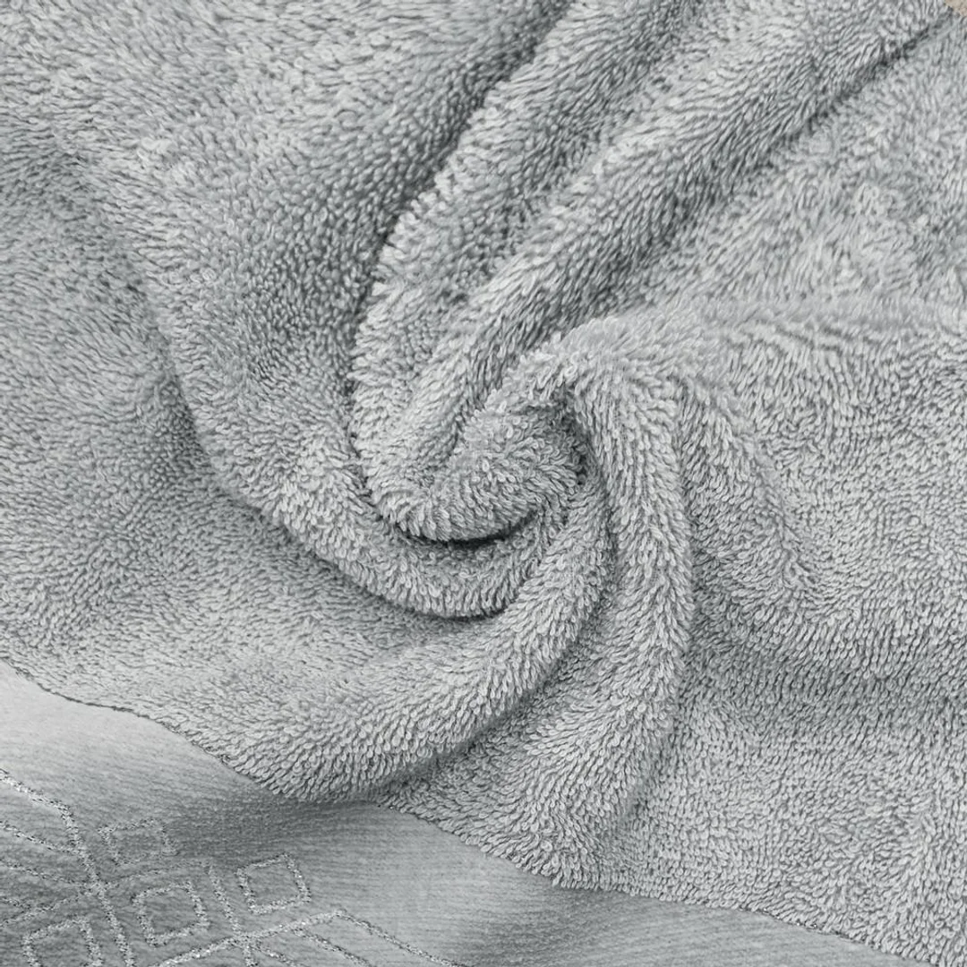 Ręcznik Kamela 50x90 srebrny frotte 520g/m2 Eurofirany — zdjęcie 3