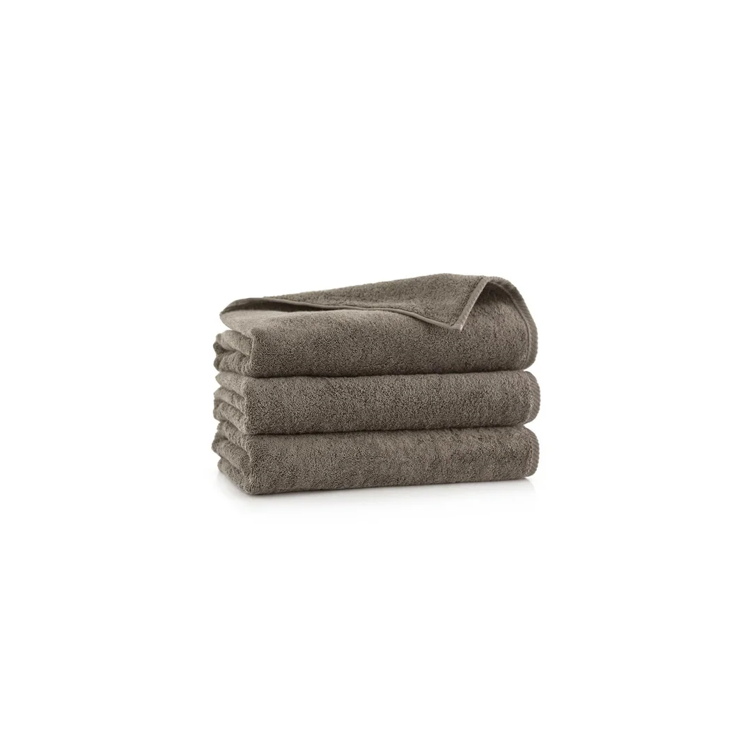 Ręcznik Kiwi 2 50x100 beżowy ciemny toupe 500 g/m2 Zwoltex 23 — zdjęcie 2