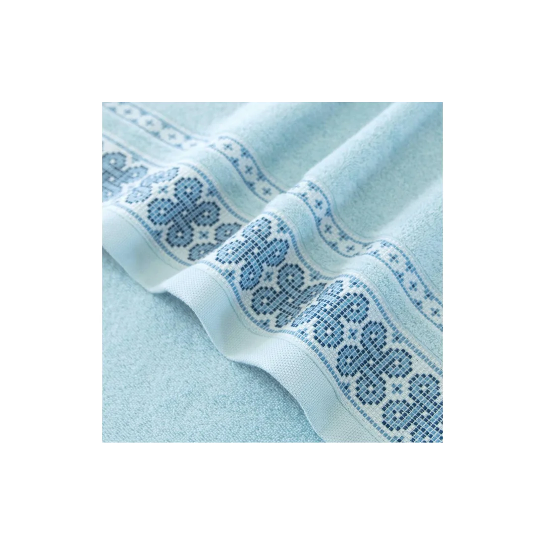Ręcznik La Boca 70x140 niebieski frotte 420 g/m2 Zwoltex 23 — zdjęcie 5