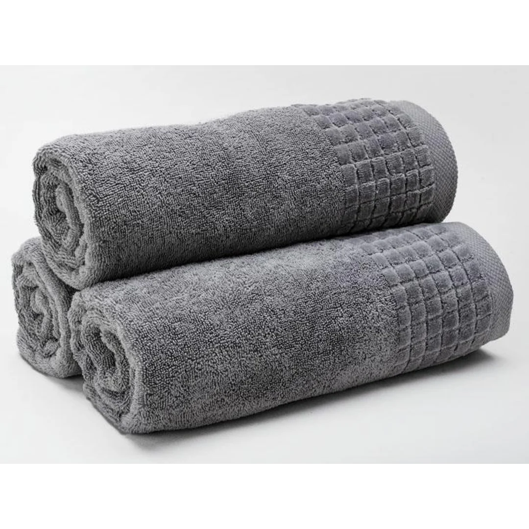 Ręcznik Larisa 50x100 stalowy 04 bawełniany 500g/m2 — zdjęcie 2