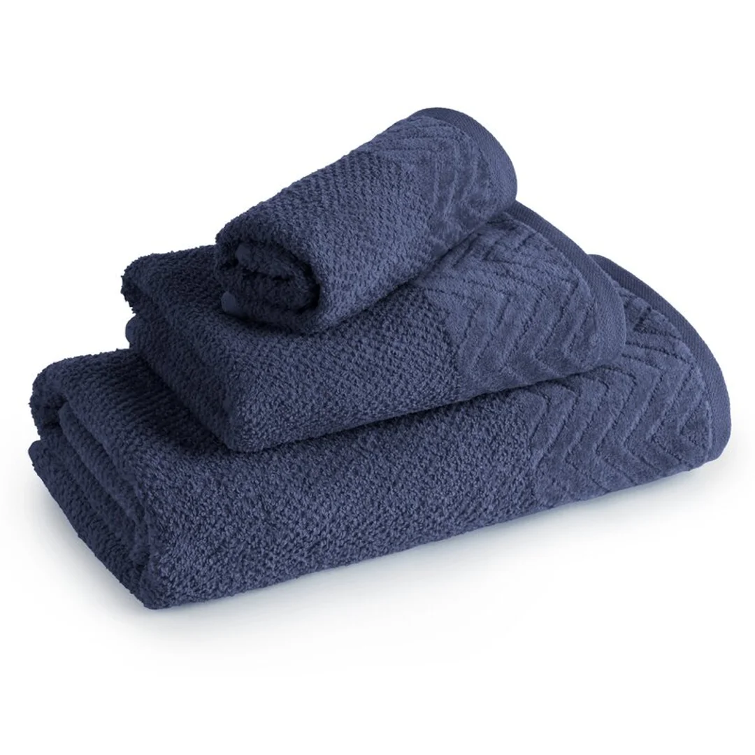 Ręcznik Loren 50x90 09 granatowy 500g/m2 frotte Eurofirany — zdjęcie 2