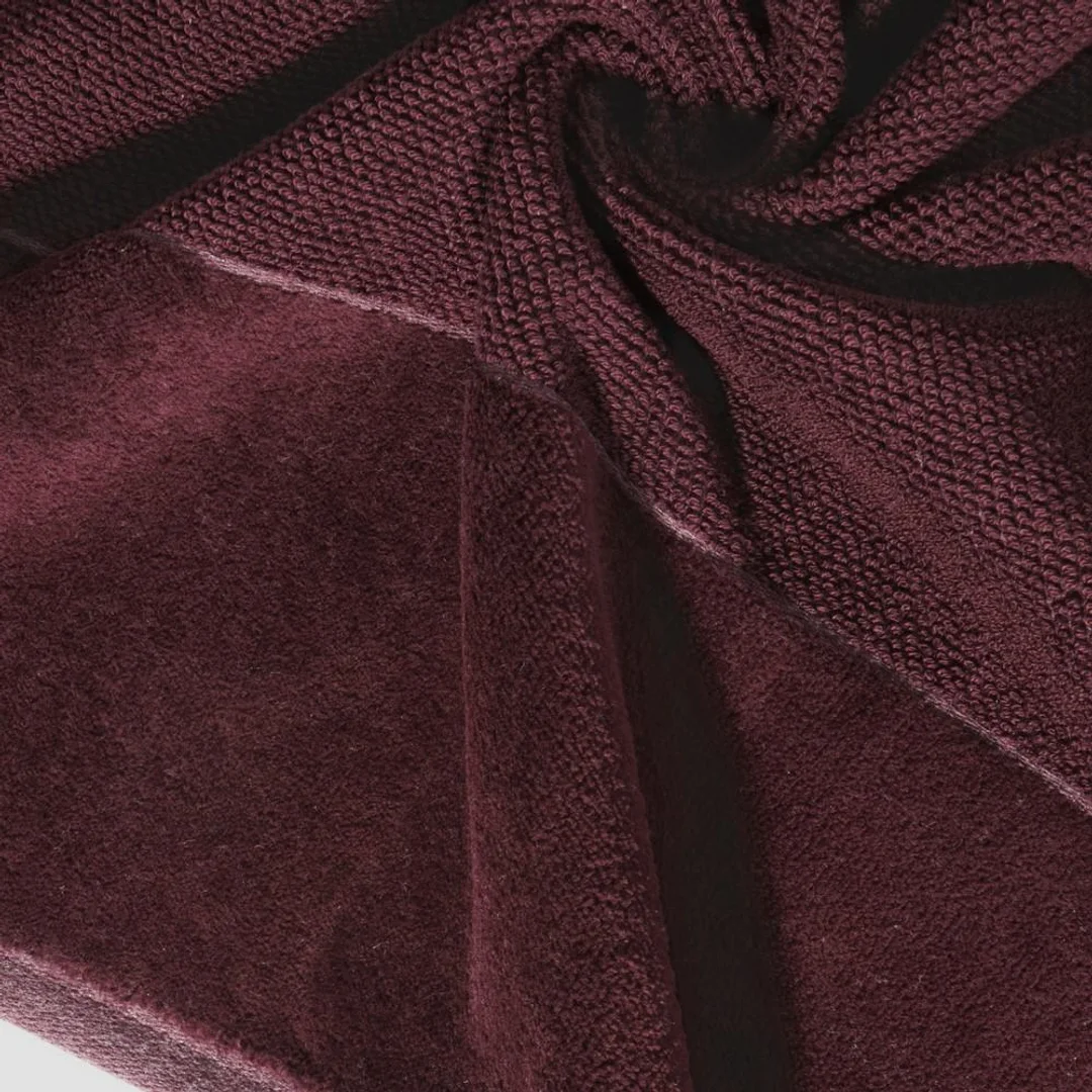 Ręcznik Lucy 30x50 bordowy 500g/m2 frotte Eurofirany — zdjęcie 2
