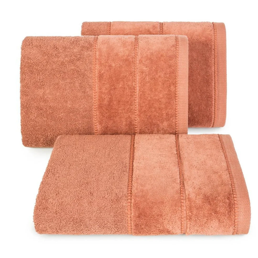 Ręcznik Mari 70x140 ceglasty 500g/m2 frotte Eurofirany — zdjęcie 4